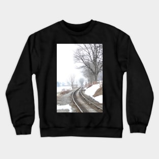 Winter Railroad Crewneck Sweatshirt